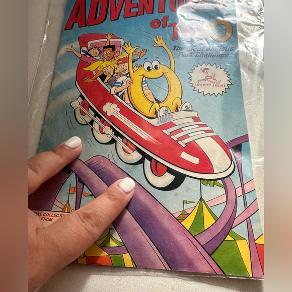 RARE: 1993 SpaghettiOs Adventures of the O Comic Book Ballistic Park Challenge - Picture 3 of 3